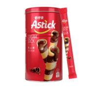 爱时乐（Astick）巧克力味夹心棒(注心饼干）330g 蛋卷威化休闲零食小吃 印尼进口