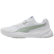 PUMA彪马官方 男女同款情侣缓震休闲鞋 90S RUNNER 373017 白-灰绿色-21 35.5