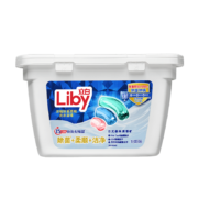 概率券：Liby 立白 浓缩除菌柔顺洗衣凝珠 18颗 日光森林清香