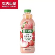 农夫山泉 混合果汁饮料 桃子苹果 1.25L*2瓶