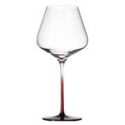 索雅特 Stolzle/德国进口水晶勃艮第红酒杯子彩杆酒杯高档高脚杯高颜值 710ml勃垦地红酒杯冷艳红