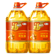 福临门中粮 食用油 浓香花生油8L