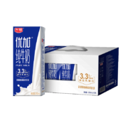 光明 优加纯牛奶250ml*12盒*3件