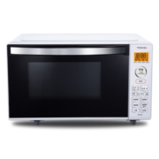 东芝（TOSHIBA） 微波炉家用 一键加热 智能变频多功能便捷小型迷你平板加热 一级能效 升级平板ER-SS17ACNW