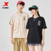 XTEP 特步 X 少林联名款 男女同款纯棉短袖T恤 多色