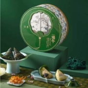 故宫食品，朕的心意 扇引清风佛跳墙粽子礼盒装 10粽10味/1050g