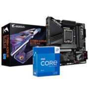 京东百亿补贴：英特尔 13代CPU 主板套装 技嘉Z790M AORUS ELITE AX D5 i7 13700K
