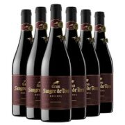 TORRES 桃乐丝 特选公牛血 干红葡萄酒 750ml*6瓶 整箱装