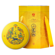 大益TAETEA茶叶普洱茶熟茶 小龙柱饼茶礼品礼盒357g*5饼 中华老字号