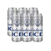 Budweiser 百威 啤酒 500ml*6听