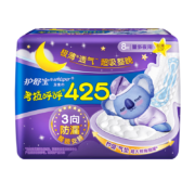 Plus会员:护舒宝新考拉呼呼超长夜用卫生巾425mm*8片姨妈巾*10+凑单品