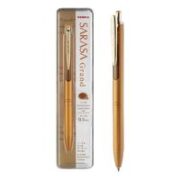 ZEBRA 斑马牌 复古 JJ56 按动中性笔 驼黄色 0.5mm 单支装