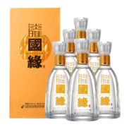 今世缘淡雅国缘 42度 商务淡雅 国产白酒 江苏产 喜宴用酒商务宴请 淡雅国缘500mL单瓶（尝鲜价）