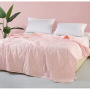 LOVO 乐蜗家纺 轻柔蓬蓬 夏季空调被 粉色 150*215cm