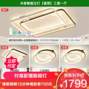 NVC Lighting 雷士照明 B1 吸顶灯具套餐 两室一厅 3灯
