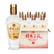 PLUS会员、需抢券：GUILIN SANHUA 桂林三花 五星精品 52%vol 米香型白酒 375ml*6瓶 整箱装