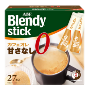 AGF 日本原装进口 Blendy速溶咖啡 无甜味三合一 8.3g*27支