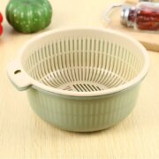 天降福利：双层蔬菜水果沥水篮 双层中号