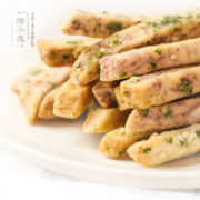拾小鹿即食芋头条非膨化蟹黄咸蛋黄香葱海苔味健康酥脆办公休闲零食 蟹黄味芋头条150g*3袋