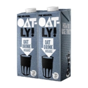 【进口】OATLY噢麦力醇香燕麦奶1L*2瓶0乳糖燕麦饮植物蛋白饮料