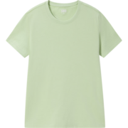Semir【T恤福袋】森马短袖T恤女宽松简约短款字母印花夏季上衣集合 I款圆领百搭T恤-黄绿4038 160/84A/M