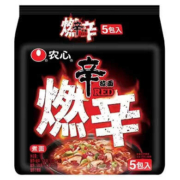 京东百亿补贴：农心 燃辛辛拉面 五连包