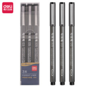 deli 得力 S590 勾线笔套装 三支装*3件