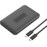 移动硬盘盒2.5英寸SATA串口Type-C/USB3.0固态机械SSD台式笔记本电脑硬盘外接盒子 【6Gbps】Type-C款 配数据线