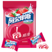 阿尔卑斯 硬糖 零食糖果 田园草莓牛奶味150g袋装  六一儿童节礼物