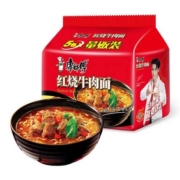 康师傅 经典红烧牛肉面85g*5袋