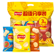 PLUS：乐事薯片超值分享装210g 零食大礼包 六一礼物