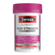 Swisse斯维诗 高浓度蔓越莓胶囊25000mg 30粒/瓶 女性私密健康 含A型原花青素和VC 迪丽热巴同款 澳洲进口