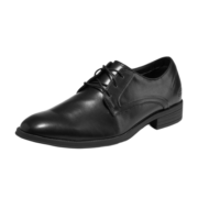 Skechers斯凯奇商务休闲潮流正装尖头皮鞋软底时尚牛津鞋 65538 BLK黑色 43