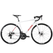 喜德盛（xds） 公路自行车RC300铝合金内走线车架 14速变速 机械碟刹 白色 700C*480