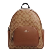 Coach/蔻驰 Court 标志印花签名双肩背包女包5671 【美国奥莱】直