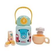 Nuby 努比 儿童保温杯 500ml 浅蓝色（全套配件）