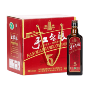 塔牌 绍兴黄酒 五年手工冬酿 纯正5年黄酒 500ml*8瓶 糯米花雕酒