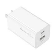 航嘉65w氮化镓充电器Gan手机双口PD快充插头typec多口充电头USB适用苹果macbook小米华为笔记本电脑iPad