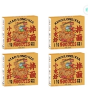 三通食品 小龙虾拌面 428g(4盒)