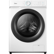 美的（Midea）滚筒洗衣机全自动 洗烘一体 10kg祛味空气洗BLDC变频 巴氏除菌洗 【单洗】MG100V11D