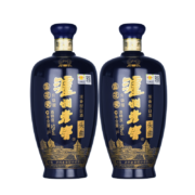 概率券：泸州老窖（LUZHOULAOJIAO） 52度蓝花瓷头曲1L两瓶+赠泸旗1000ml玻璃坛装
