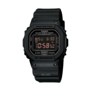 卡西欧(CASIO)G-SHOCK系列经典小方块街头时尚头文字D运动男表送礼推荐 DW-5600MS-1烟熏款