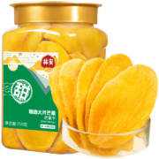PLUS会员：林安 甄选大片芒果干 350g罐装 *3件