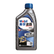 美孚（Mobil）美孚速霸2000 全合成汽机油 5W-40 SN PLUS 1L 汽车保养