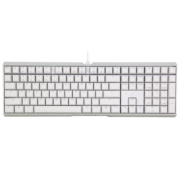 樱桃（CHERRY）MX3.0S 机械键盘 G80-3870键盘有线 游戏键盘电竞 铝合金外壳 无钢板设计 电脑键盘 白色 青轴