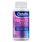 Ostelin 奥斯特林 孕妇哺乳期维生素D3成人中老年VD液体胶囊 1000IU 250粒