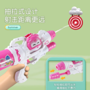 超级飞侠沙滩奥飞Q宠水枪儿童玩具喷水枪高压抽拉式呲水枪男女孩