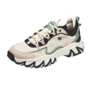 斯凯奇（Skechers）新款鞋子男款时尚休闲户外耐磨跑鞋894233 自然色/绿色/NTGR 41.5