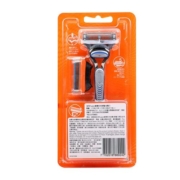 【自营】Gillette/吉列锋隐手动剃须刀男士刮胡刀 2刀头1刀架刀头