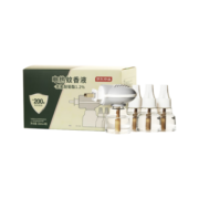 京东京造 电热蚊香液4瓶1器 200晚大容量 驱蚊灭蚊防蚊液无香型